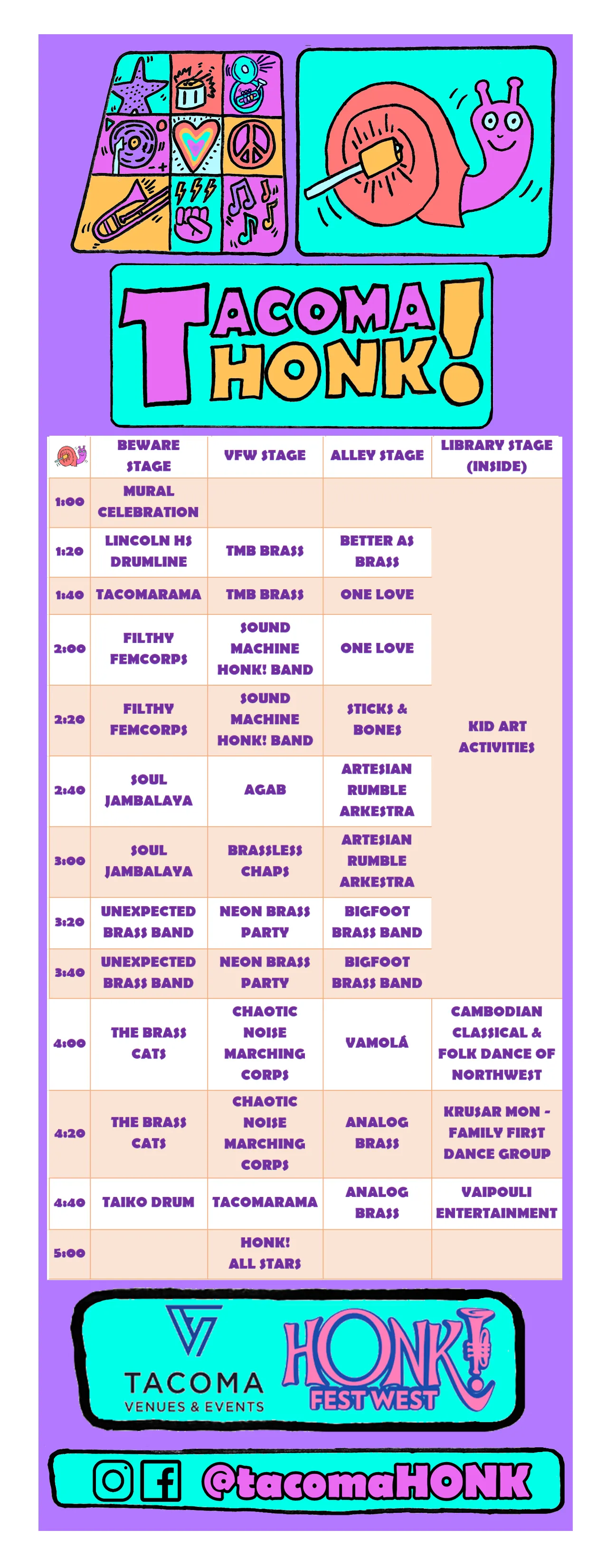 2023 Festival Schedule